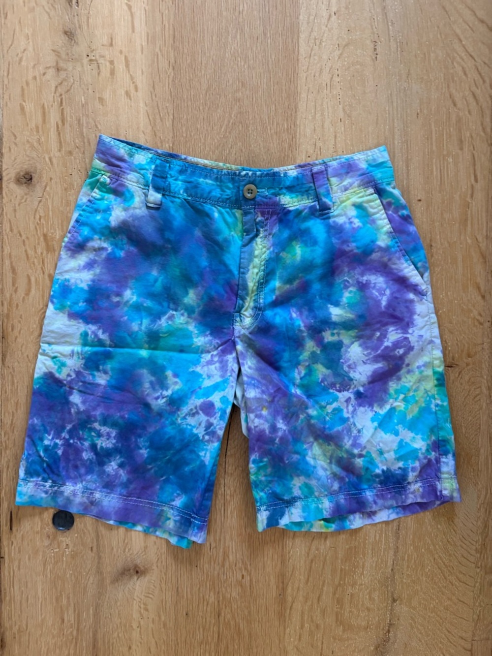 Izod Saltwater Tie-Dye Pastel Shorts